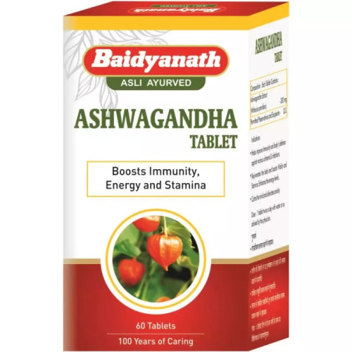 Baidyanath (Nagpur) Ashwagandha  Tablet (60 Tablets)