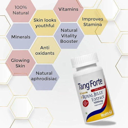 HealthAid Tang Forte (Royal Jelly 1000Mg)  Capsules (30cap)