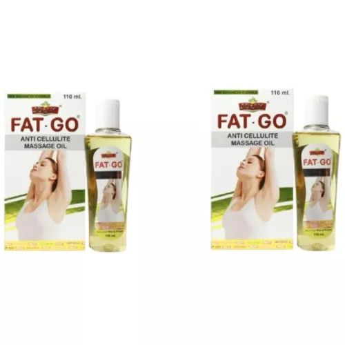 Jolly Fat Go Anti Cellulite Massage Oil (110ml, Pack of 2)