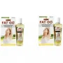 Jolly Fat Go Anti Cellulite Massage Oil (110ml, Pack of 2)