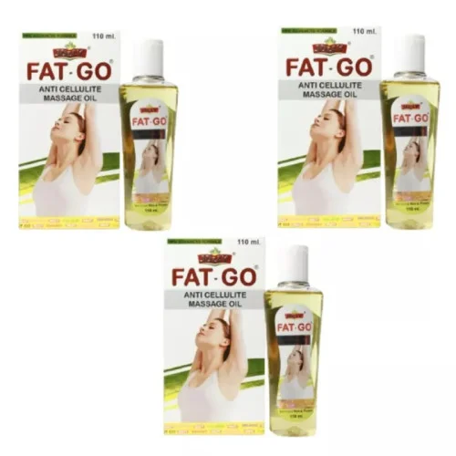 Jolly Fat Go Anti Cellulite Massage Oil (110ml, Pack of 3)