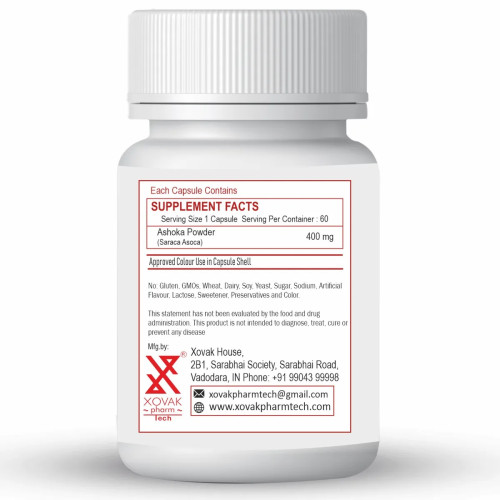 Xovak Pharma Tech Ashoka  Capsules (60 Capsules)