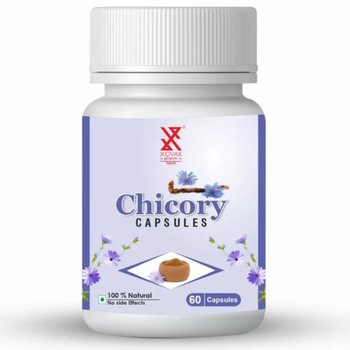 Xovak Pharma Tech Natural & Herbal Chicory  Capsules (60 Capsules)