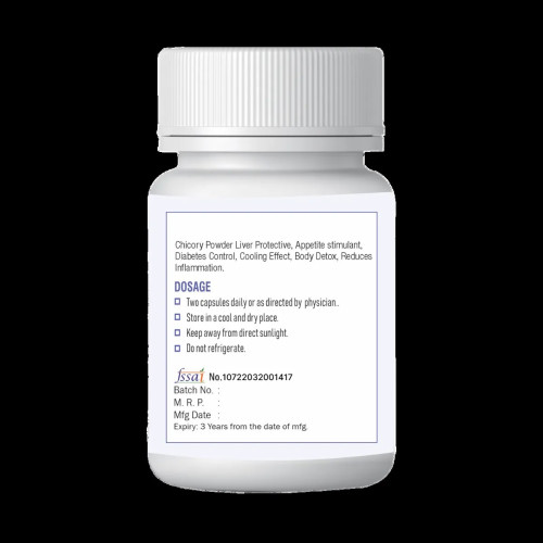 Xovak Pharma Tech Natural & Herbal Chicory  Capsules (60 Capsules)