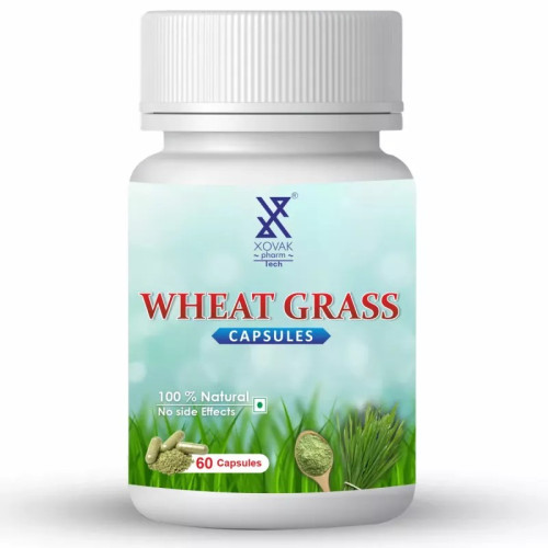 Xovak Pharma Tech Wheat Grass  Capsules (60 Capsules)