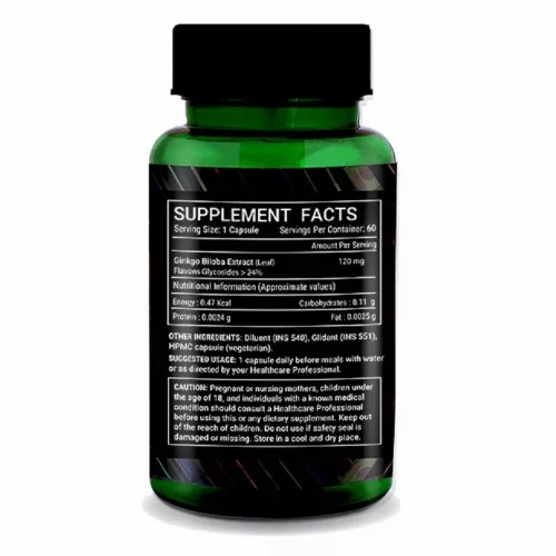 Livestamin Ginkgo Biloba (60 Capsules)