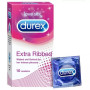 Durex Extra Ribbed Condoms (10pcs)