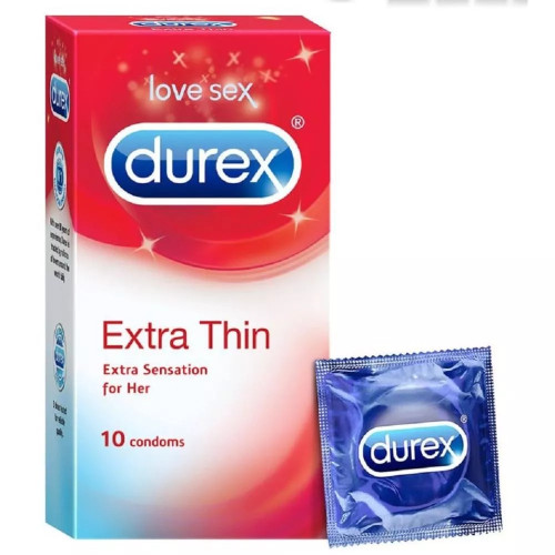 Durex Extra Thin Condoms (10pcs)