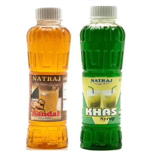 Natraj Sandal & Khas Sharbat Combo (Each 750ml) (1Pack)
