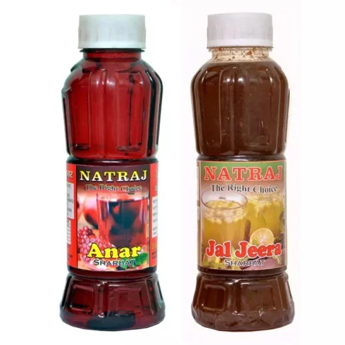 Natraj Anar & Jaljeera Sharbat Combo (Each 750ml) (1Pack)