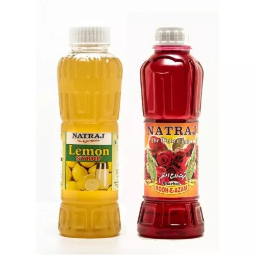 Natraj Rooh-E-Azam & Lemon Sharbat Combo (Each 750ml) (1Pack)