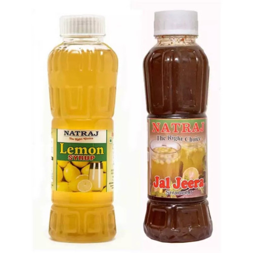 Natraj Lemon & Jaljeera Sharbat Combo (Each 750ml) (1Pack)