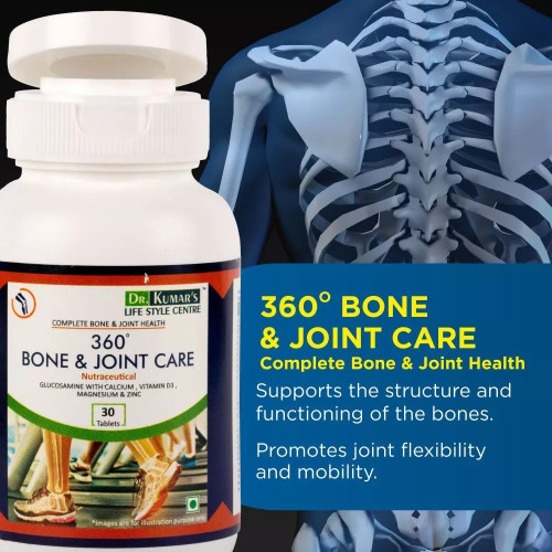 Dr Kumars 360 Bone & Joint Care  Tablets (30 Tablets)