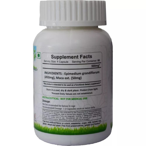 Planet Ayurveda Horny Goat Weed (60 Capsules)