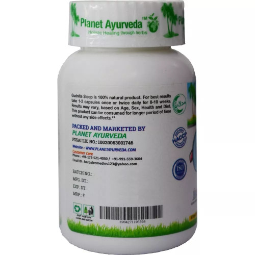 Planet Ayurveda Gud Nite Sleep (60cap)