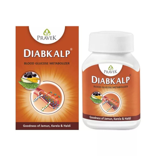 Pravek Diabkalp  Tablets (30 Tablets)