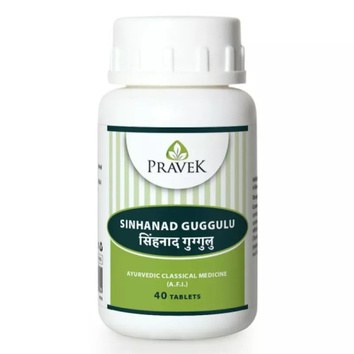 Pravek Singhnad Guggulu (40 Tablets)