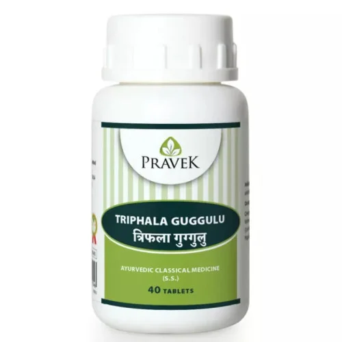 Pravek Triphala Guggulu (40 Tablets)