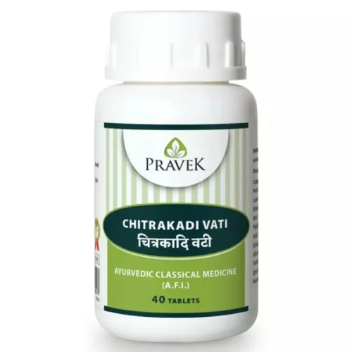 Pravek Chitrakadi Vati (40 Tablets)