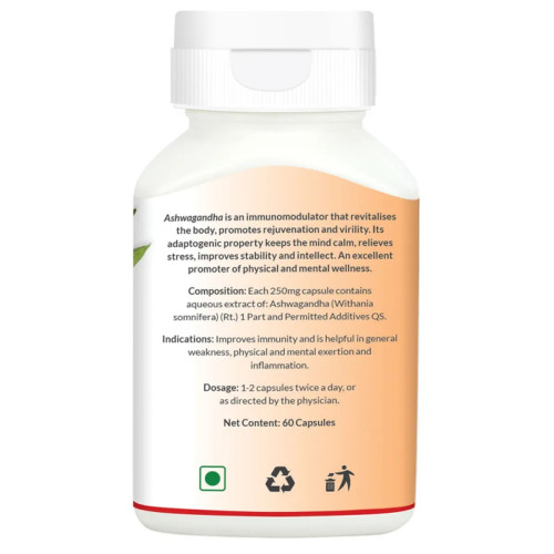 Pravek Ashwagandha  Capsules (60 Capsules)