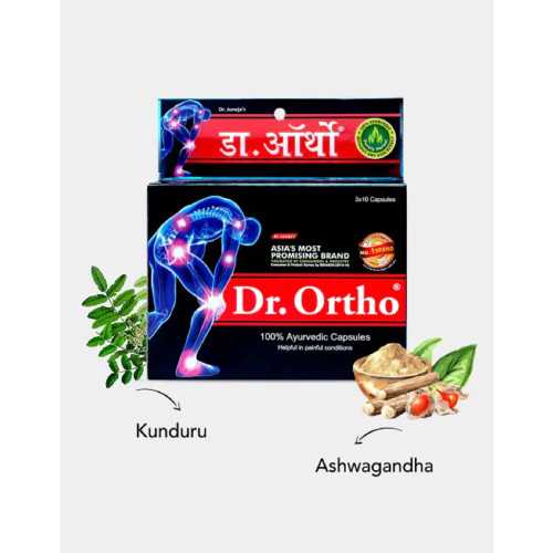 Dr Ortho Ayurvedic  Capsules for Pain Relief (30 Capsules)
