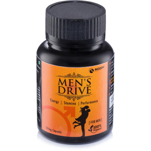 Bioqem Pharma Men?S Drive  Capsules (10 Capsules)