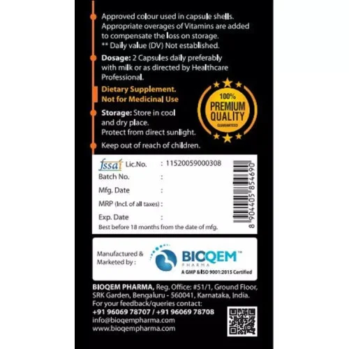 Bioqem Pharma Men?S Drive  Capsules (10 Capsules, Pack of 3)