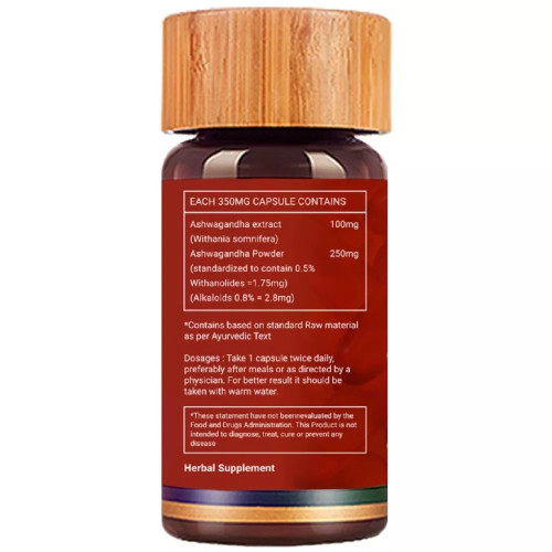 Biogetica Ashwagandha  Capsules (60 Capsules)