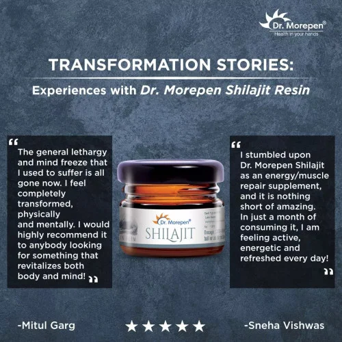 Dr Morepen Natural & Pure Shilajit Resin (15g)