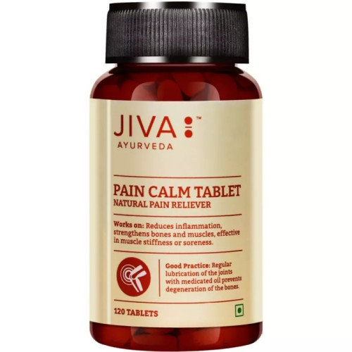 Jiva Ayurveda Pain Calm  Tablet (120 Tablets)