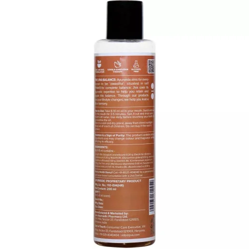 Jiva Ayurveda Oil Pulling Ayurvedic Oral Care (200ml)