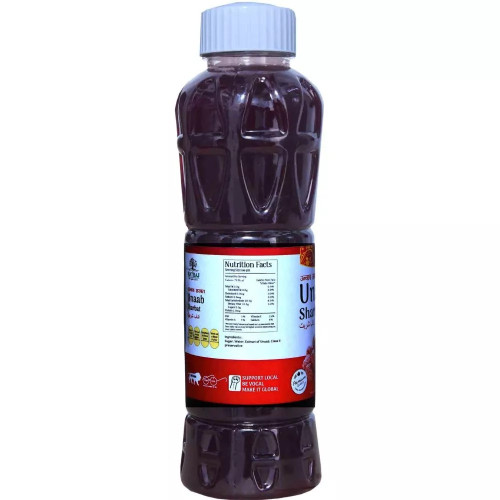 Natraj The Right Choice Unaab Sharbat (750ml)