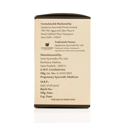 Upakarma Ayurveda Safed Musli 500Mg  Capsules (90 Capsules)