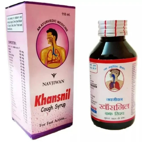 Navjiwan Khansnil Cough Syrup (110ml)