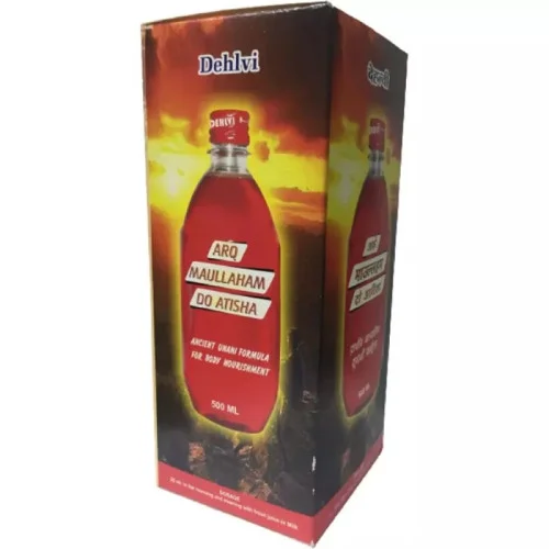 Dehlvi Ambar Arq Maullaham Do Atisha (500ml)