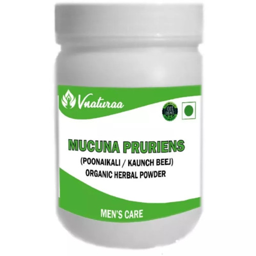Vnaturaa Organic Kaunch Beej Herbal Powder (100g)