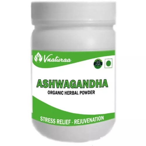 Vnaturaa Organic Ashwagandha Herbal Powder (100g)