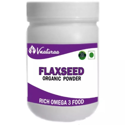 Vnaturaa Organic Flaxseed Powder (100g)