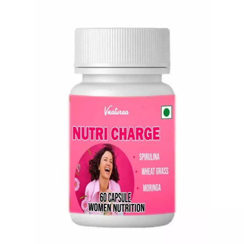 Vnaturaa Nutri Charge Women Care  Capsules (60 Capsules)