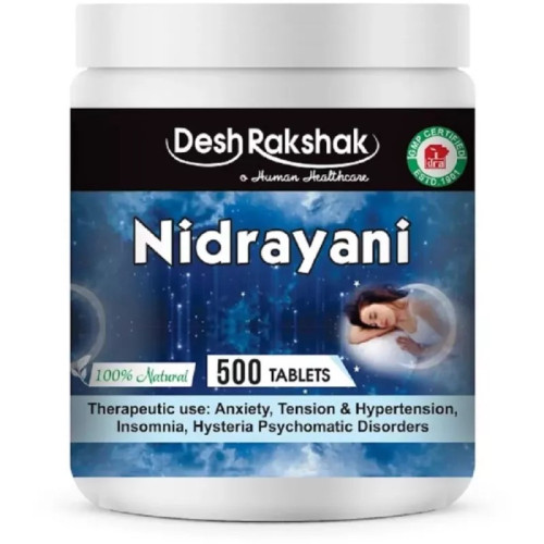 Deshrakshak Nidrayani  Tablet (500 Tablets)