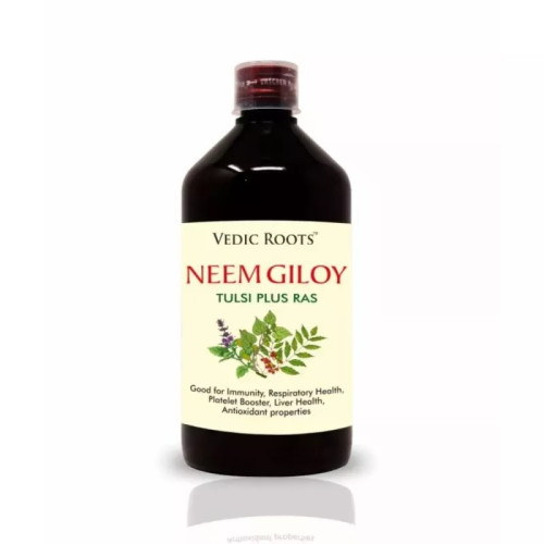 Vedic Roots Neem Gilot Tulsi Ras (500ml)