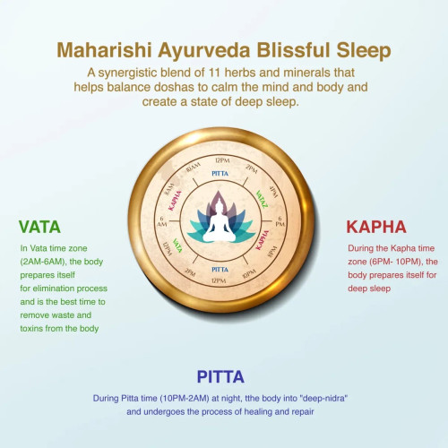 Maharishi Ayurveda Blissful Sleep  Tablets (60 Tablets)
