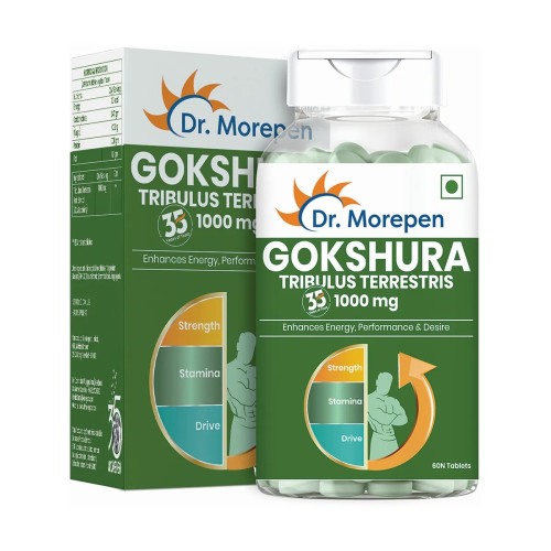 Dr Morepen Gokshura 1000Mg  Tablets (60 Tablets)
