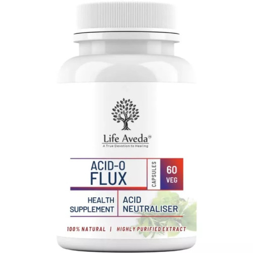 Life Aveda Acid O Flux  Capsules (60 Capsules)