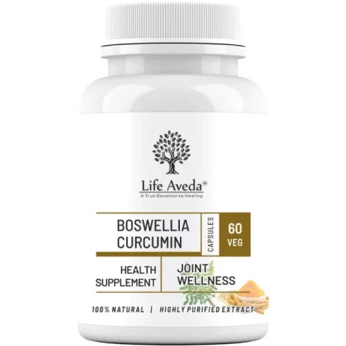 Life Aveda Boswellia Curcumin  Capsules (60 Capsules)