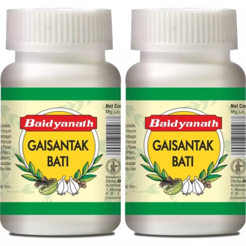Baidyanath Ayurved Gaisantak Bati (100g, Pack of 2)