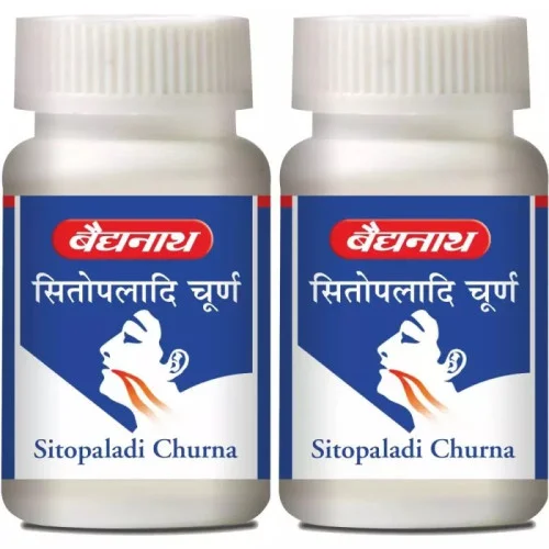 Baidyanath Ayurved Sitopaladi Churna (60g, Pack of 2)