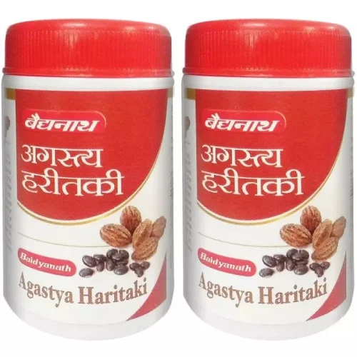 Baidyanath Ayurved Agastya Haritaki (60g, Pack of 2)