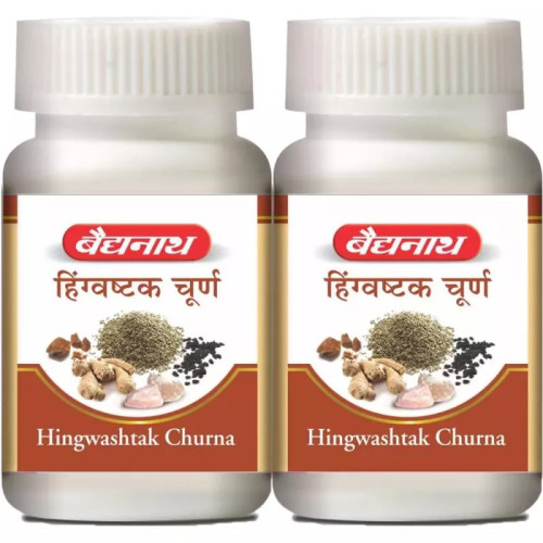 Baidyanath Ayurved Hingwashtak Churna (60g, Pack of 2)