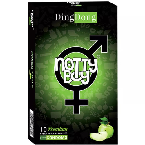 NottyBoy Dingdong Green Apple Condoms (10pcs)